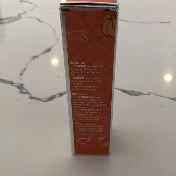 NIB Pūrlisse Pumpkin + Ginger Detoxifying Charcoal Mask - Picture 7 of 9